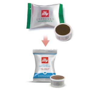 Caffè illy sistema capsule ies miscela decaffeinato nuova confezione