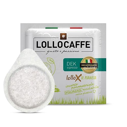 Caffe lollo cialde espresso dek decaffeinato