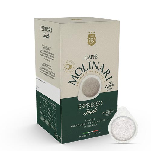 Caffè molinari irish espresso cialde ese universali