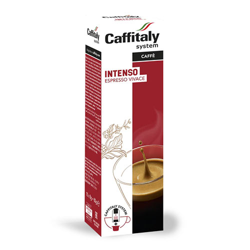 Caffitaly ecaffe capsule originali intenso espresso vivace