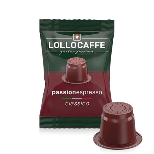 Caffè lollo capsule compatibili nespresso passionespresso miscela classica