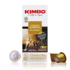 Caffè kimbo capsule compatibili nespresso espresso barista 100% arabica