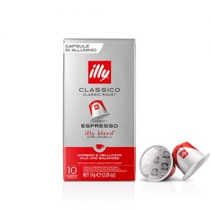 Caffè Illy espresso tostato classico arabica capsule compatibili nespresso