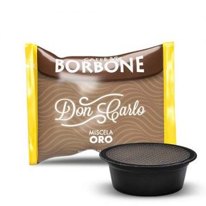 Caffè borbone capsule don carlo compatibili lavazza a modo mio miscela oro