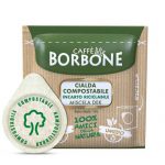 Caffè borbone cialda compostabile miscela verde dek decaffeinato
