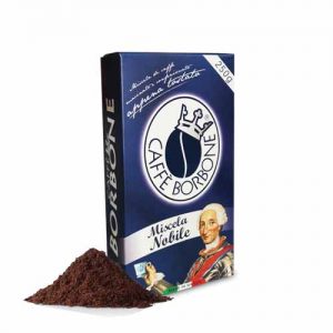 Caffè borbone macinato moka 250 gr miscela blu nobile