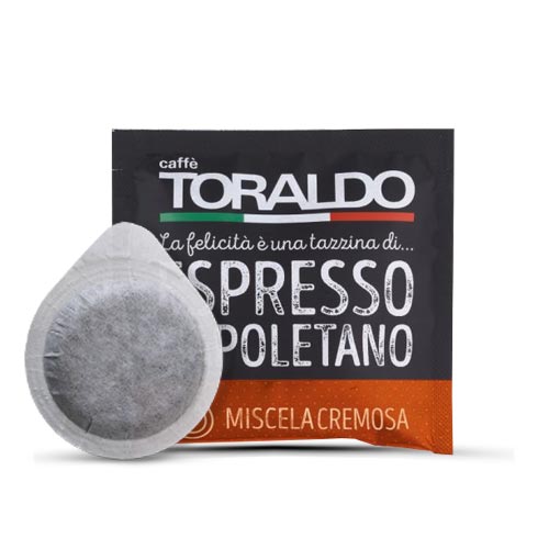 Offerta 50 Cialde Caffè Toraldo Miscela Crema di Napoli