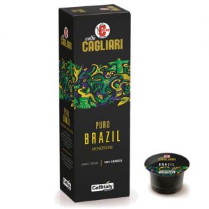 Capsule originali caffè Caffitaly Cagliari puro monorigine brazil brasile