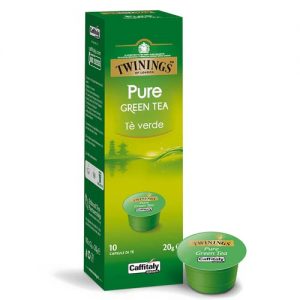 Capsule originali Caffitaly Twinings the pure green tea tè verde