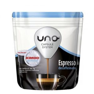 Capsule kimbo uno system espresso decaffeinato dek deca