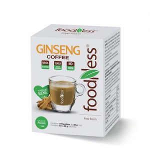 Foodness bustine solubili caffè al ginseng confezione