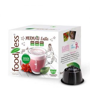 Foodness capsule compatibili dolce gusto bevanda mermaid latte