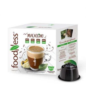 Foodness capsule compatibili dolce gusto bevanda macaccino