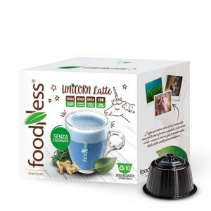 Foodness capsule compatibili dolce gusto bevanda unicorn latte