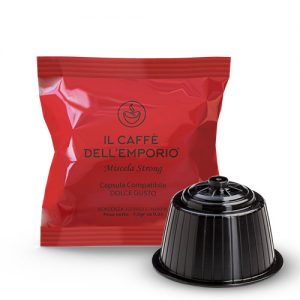 Il caffè dell emporio capsule compatibili nescafè dolce gusto miscela strong