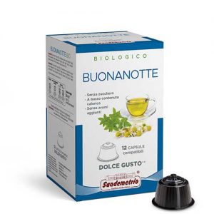 San demetrio capsule compatibili nescafè dolce gusto tisana biologica buonanotte