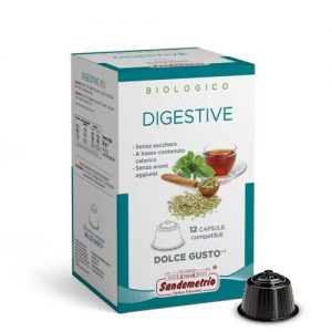 Sandemetrio capsule compatibili nescafè dolce gusto tisana biologica digestiva