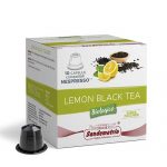 San demetrio capsule compatibili nespresso te nero limone biologico