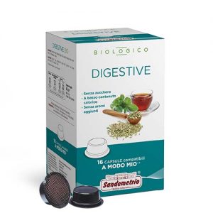 Sandemetrio capsule compatibili lavazza a modo mio tisana biologica digestive