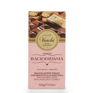 Venchi baciodidama cioccolato biscotto nocciola 100g