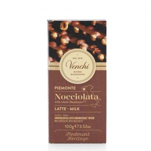 Venchi cioccolato latte nocciolata 100g