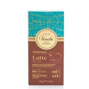 Venchi cioccolato latte venezuela 47 100g