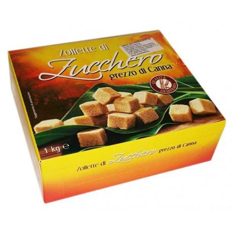 Zollette di Zucchero di Canna Canasuc a Forma di CUORE- 1 x 250