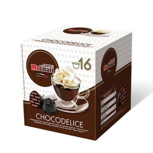Caffè Molinari CHOCODELICE OFFERTA 5 + 1 Confezioni - Capsule compatibili Nescafè Dolce Gusto