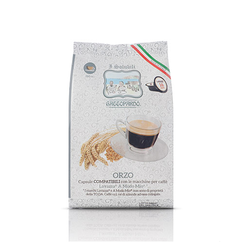 Espresso d'orzo in Capsule Gattopardo Compatibili Lavazza A Modo Mio