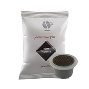 Lollo Caffe PassionePiu Nero Espresso compatibile Uno System