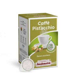 sandemetrio cialde ese compostabili caffè al pistacchio