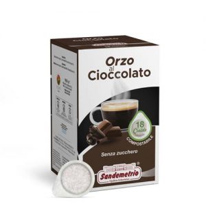 sandemetrio cialde ese compostabili orzo al cioccolato