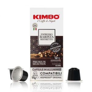 Caffe kimbo capsule compatibili nespresso alluminio espresso barista ristretto