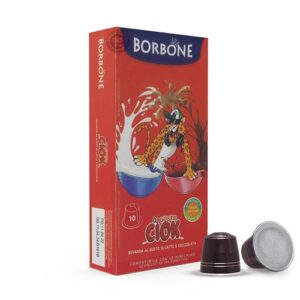 Caffè borbone capsule nespresso solubile dj gusto ciok