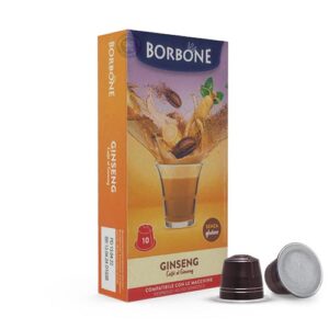 Caffè borbone capsule nespresso solubile ginseng