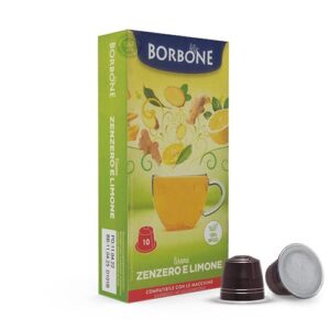 Caffè borbone capsule nespresso solubile tisana zenzero e limone