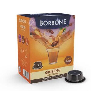 Caffè borbone solubile capsule a modo mio ginseng