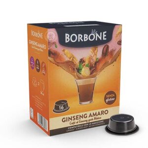 Caffè borbone solubile capsule a modo mio ginseng amaro