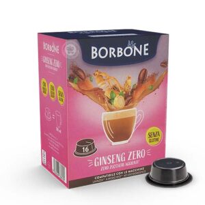 Caffè borbone solubile capsule a modo mio ginseng zero