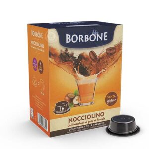 Caffè borbone solubile capsule a modo mio nocciolino