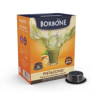 Caffè borbone solubile capsule a modo mio pistacchio