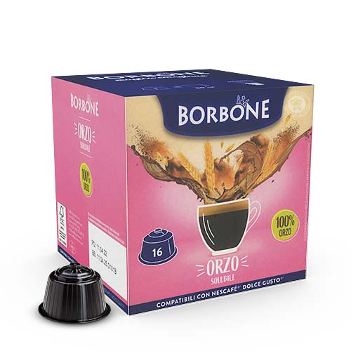 ORZO - 16 CAPSULE COMPATIBILI A MODO MIO - CAFFÈ BORBONE