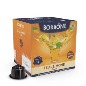 Caffè Borbone bevanda solubile capsule dolce gusto the al limone