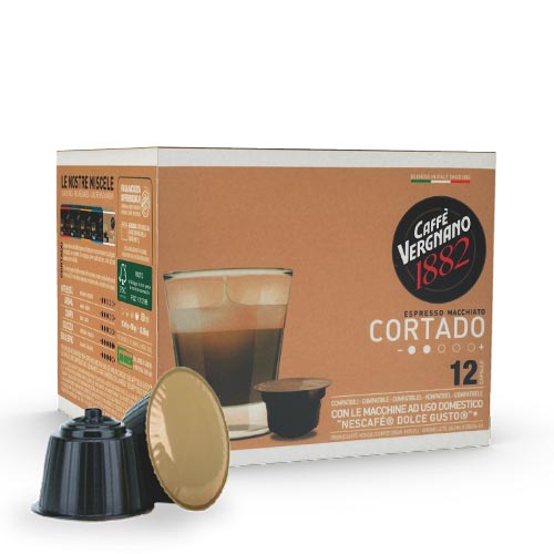 Caffè Vergnano Cortado Espresso Macchiato - L'Emporio del Caffè