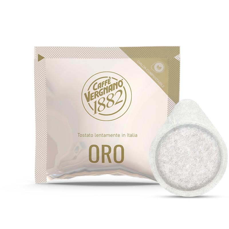 Caffè vergnano cialda ese universale miscela oro