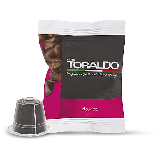 Caffè toraldo capsule compatibili nespresso miscela classica