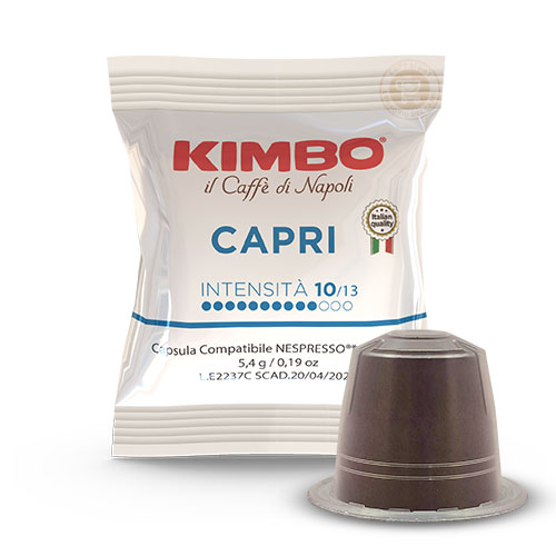 Caffe kimbo capsule compatibili nespresso miscela capri