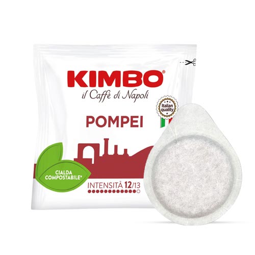 Caffe kimbo cialde ese compostabili miscela pompei