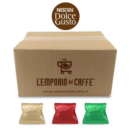 Il caffè dell emporio kit assaggio capsule compatibili dolce gusto