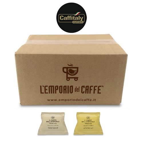 Il caffè dell emporio kit assaggio capsule compatibili caffitaly